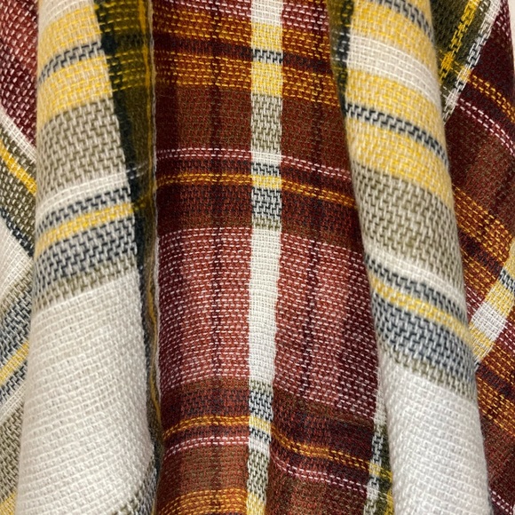 Shiraleah Chicago Plaid Cape Shawl - Picture 3 of 3